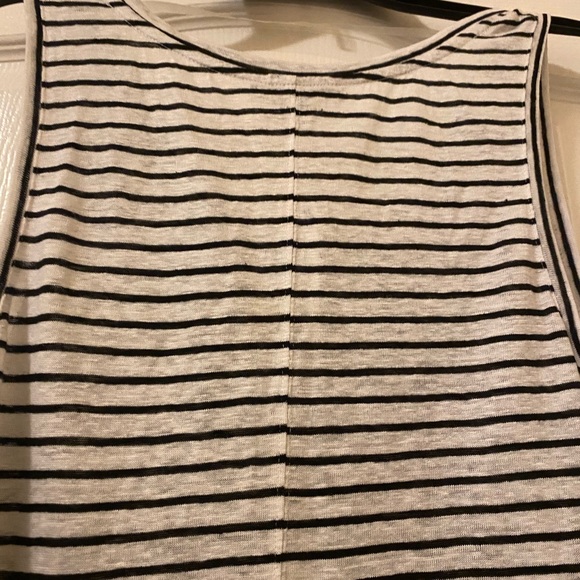 Sanctuary Womens Ruby Linen Striped Tank Top - Picture 5 of 7